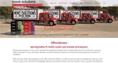 Desktop Screenshot of movesolutions.com